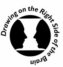 DRAWING ON THE RIGHT SIDE OF THE BRAIN logo
