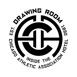 DRAWING ROOM EST. 1890 CHICAGO ATHLETIC ASSOCIATION HOTEL INSDIE THE CAA