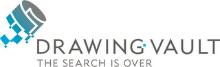 DRAWING VAULT THE SEARCH IS OVER logo
