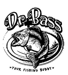 DR+BASS +YOUR FISHING BUDDY+ logo