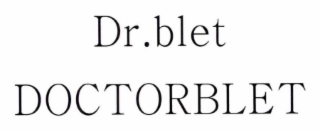 DR.BLET DOCTORBLET logo
