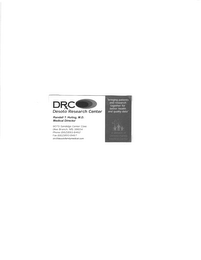 DRC DESOTO RESEARCH CENTER logo