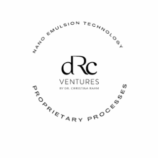 DRC VENTURES BY DR. CHRISTINA RAHM NANO EMULSION  TECHNOLOGY PROPRIETARY PROCESSES logo