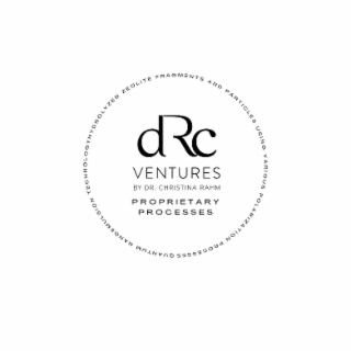DRC VENTURES BY DR. CHRISTINA RAHM PROPRIETARY PROCESSES QUANTUM NANOEMULSION TECHNOLOGY HYDROLYZED ZEOLITE FRAGMENTS AND PARTICLES USING VARIOUS POLARIZATION PROCESSES logo