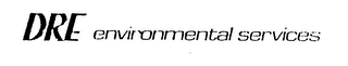 DRE ENVIRONMENTAL SERVICES logo