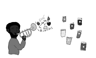 DRE JAMS JELLIES logo