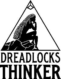 DREADLOCKS THINKER logo