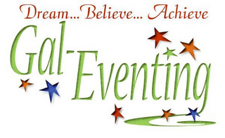 DREAM... BELIEVE... ACHIEVE GAL-EVENTING logo