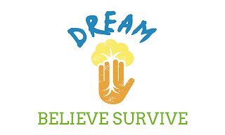 DREAM BELIEVE SURVIVE logo