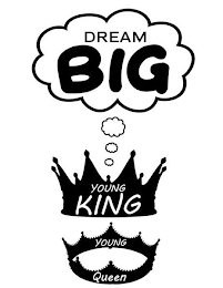 DREAM BIG YOUNG KINGS YOUNG QUEENS logo