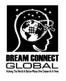 DREAM CONNECT GLOBAL MAKING THE WORLD A BETTER PLACE ONE DREAM AT A TIME logo