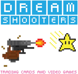 DREAM SHOOTERS TRADING CARDS AND VIDEO GAMES logo