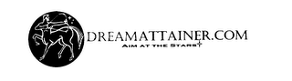 DREAMATTAINER.COM AIM AT THE STARS logo