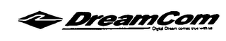 DREAMCOM DIGITAL DREAM COMES TRUE WITH US logo