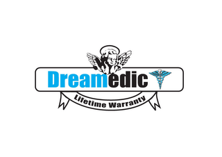 DREAMEDIC LIFETIME WARRANTY logo