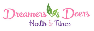 DREAMERS VS DOERS HEALTH & FITNESS logo
