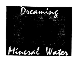 DREAMING MINERAL WATER logo