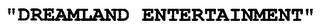 "DREAMLAND ENTERTAINMENT" logo