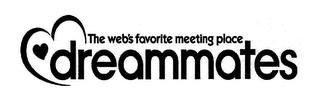 DREAMMATES THE WEB'S FAVORITE MEETING PLACE logo