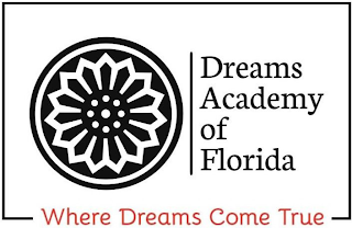 DREAMS ACADEMY OF FLORIDA WHERE DREAMS COME TRUE logo
