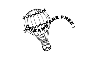 DREAMS ARE FREE logo