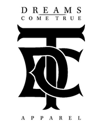 DREAMS COME TRUE APPAREL DCT logo