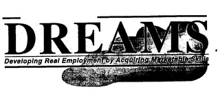 DREAMS DEVELOPING REAL EMPLOYMENT BY ACQUIRING MARKETABLE SKILLS logo