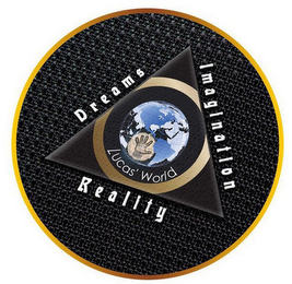 DREAMS IMAGINATION REALITY LUCAS' WORLD logo