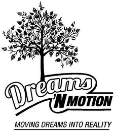 DREAMS 'N MOTION MOVING DREAMS INTO REALITY logo