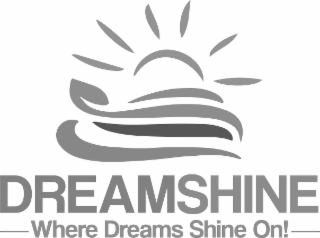 DREAMSHINE WHERE DREAMS SHINE ON! logo