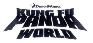 DREAMWORKS KUNG FU PANDA WORLD logo