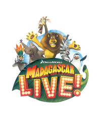 DREAMWORKS MADAGASCAR LIVE! logo