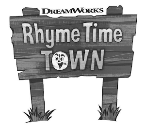 DREAMWORKS RHYME TIME TOWN logo