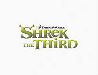 DREAMWORKS SHREK THE THIRD logo