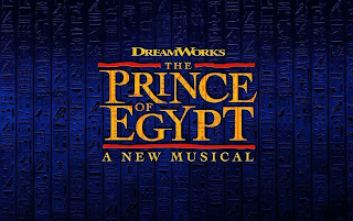 DREAMWORKS THE PRINCE OF EGYPT A NEW MUSICAL logo