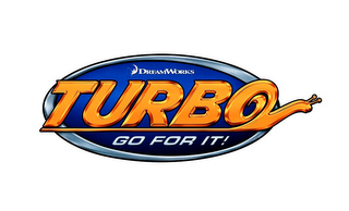 DREAMWORKS TURBO GO FOR IT! logo