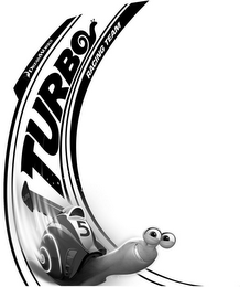 DREAMWORKS TURBO RACING TEAM 5 logo