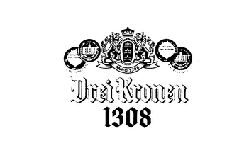 DREI KRONEN 1308 logo