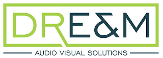 DRE&M AUDIO VISUAL SOLUTIONS logo