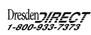 DRESDEN DIRECT 1-800-933-7373 logo