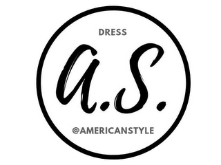 DRESS A.S. @AMERICANSTYLE logo