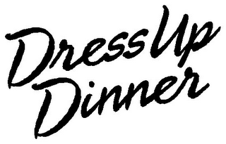 DRESS UP DINNER logo
