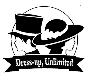 DRESS-UP, UNLIMITED logo