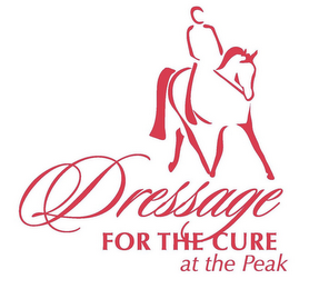 DRESSAGE FOR THE CURE AT THE PEAK logo