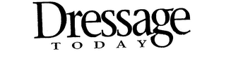 DRESSAGE TODAY logo