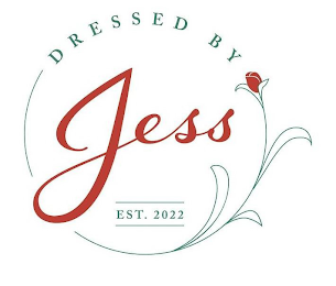 DRESSED BY JESS EST. 2022 logo