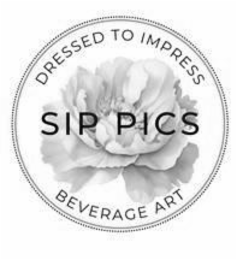 DRESSED TO IMPRESS SIP PICS BEVERAGE ART