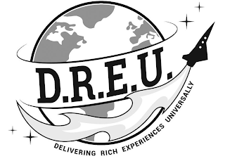 D.R.E.U. DELIVERING RICH EXPERIENCES UNIVERSALLY logo