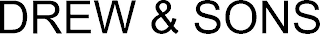 DREW & SONS logo