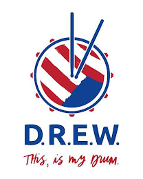 D.R.E.W THIS, IS MY DRUM logo